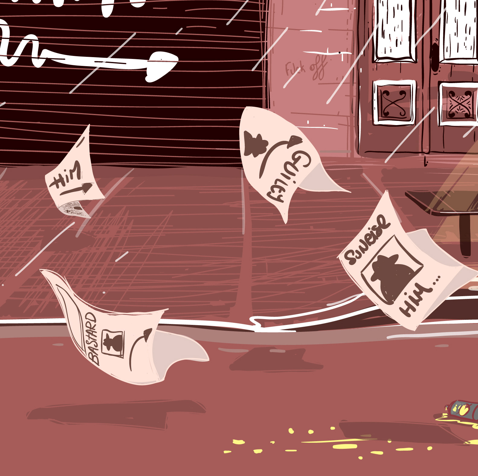 minastrie illustration les histoires courtes guilty