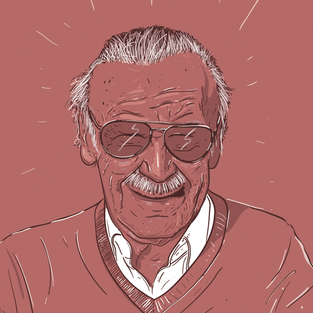 minastrie illustration hommage stan lee
