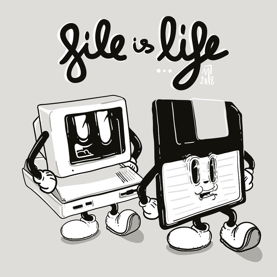 minastrie illustration file is life