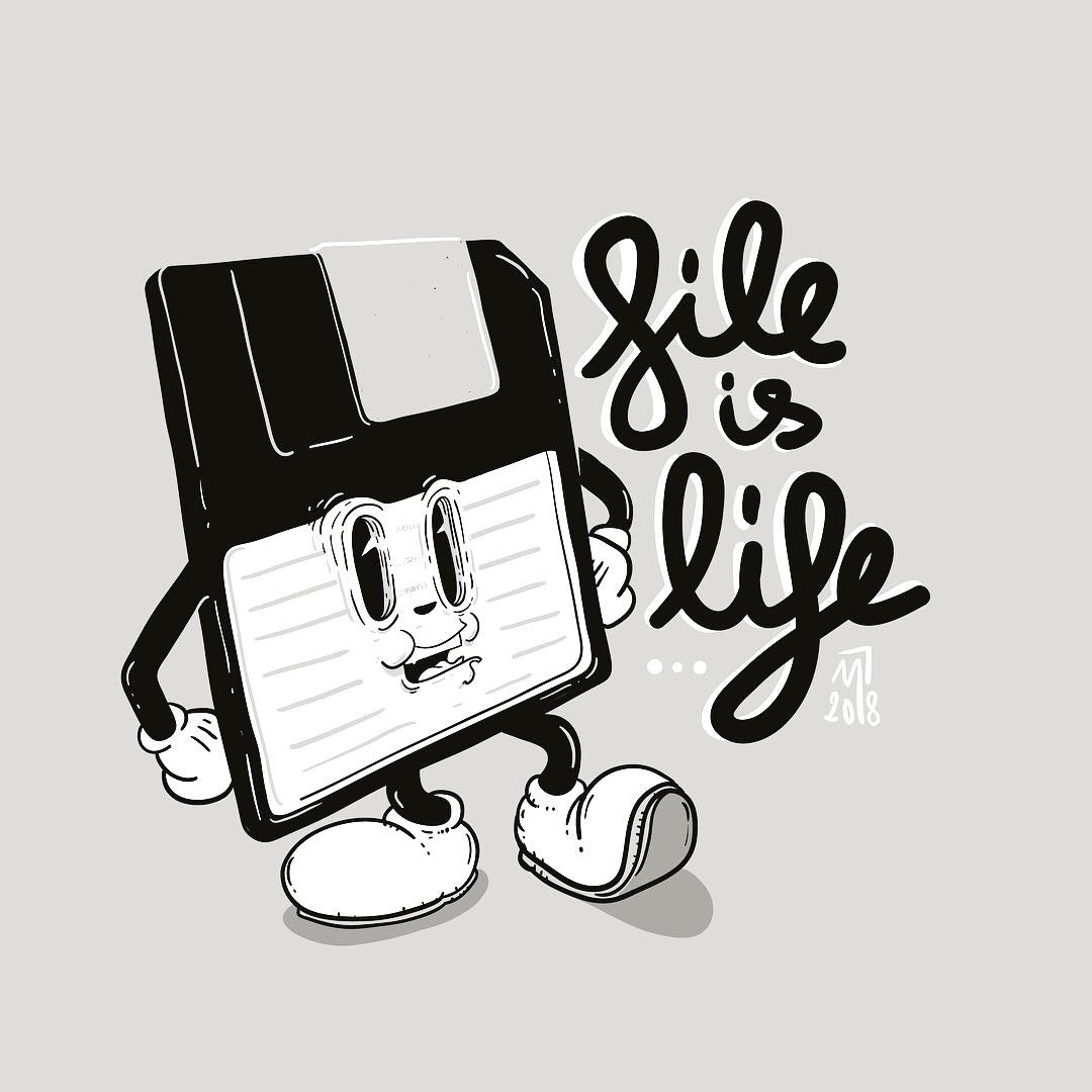 minastrie illustration file is life