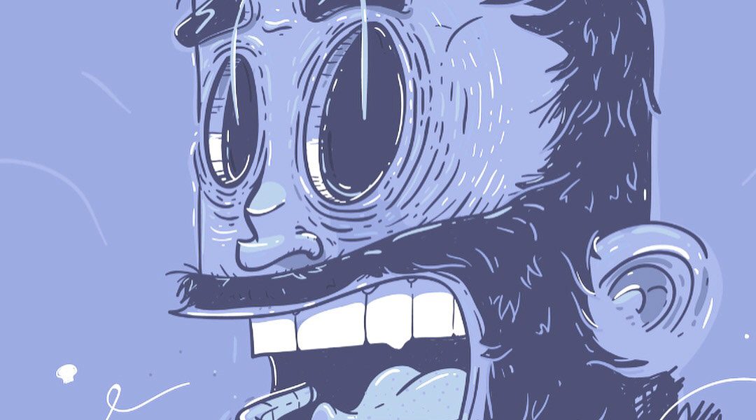 minastrie illustration visage alcool