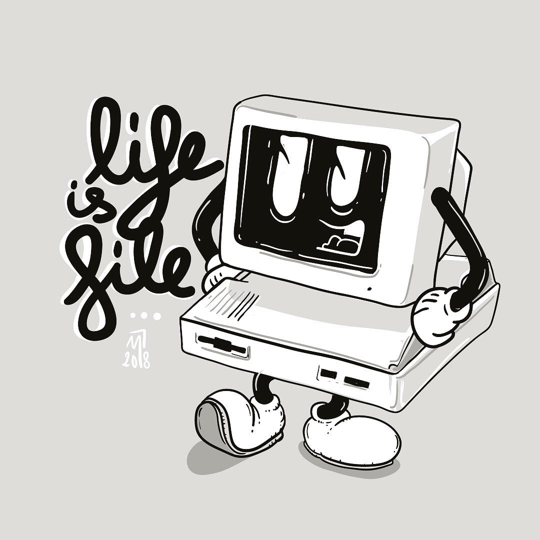 minastrie illustration file is life