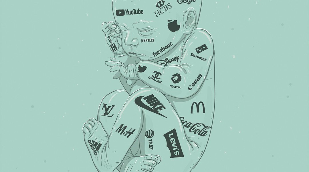 minastrie illustration bebe marques