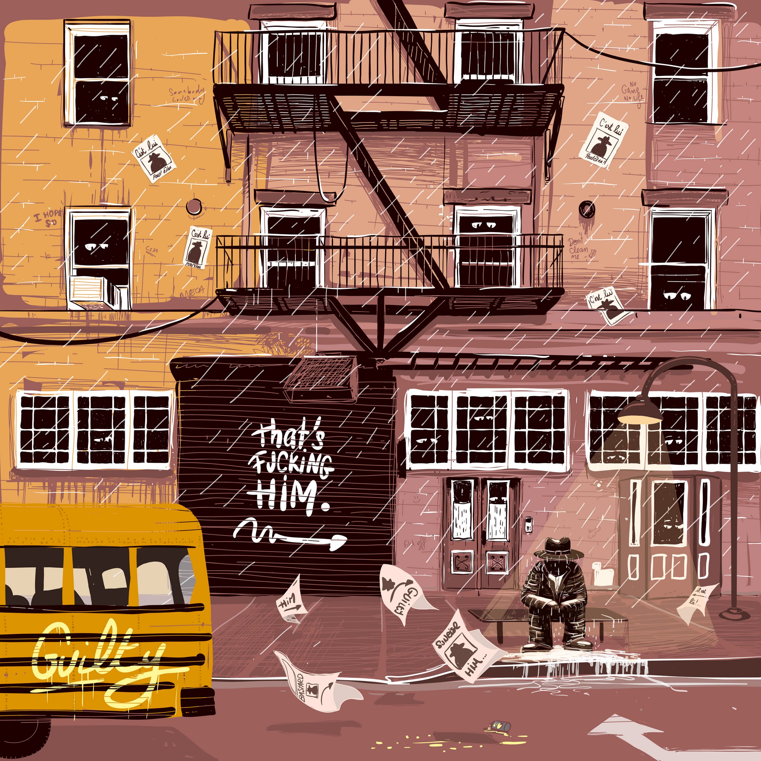 minastrie illustration les histoires courtes guilty