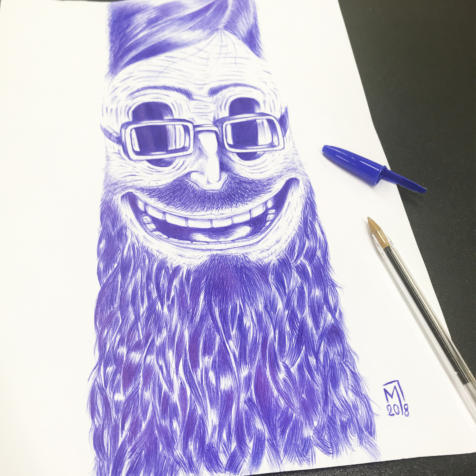 minastrie illustration visage