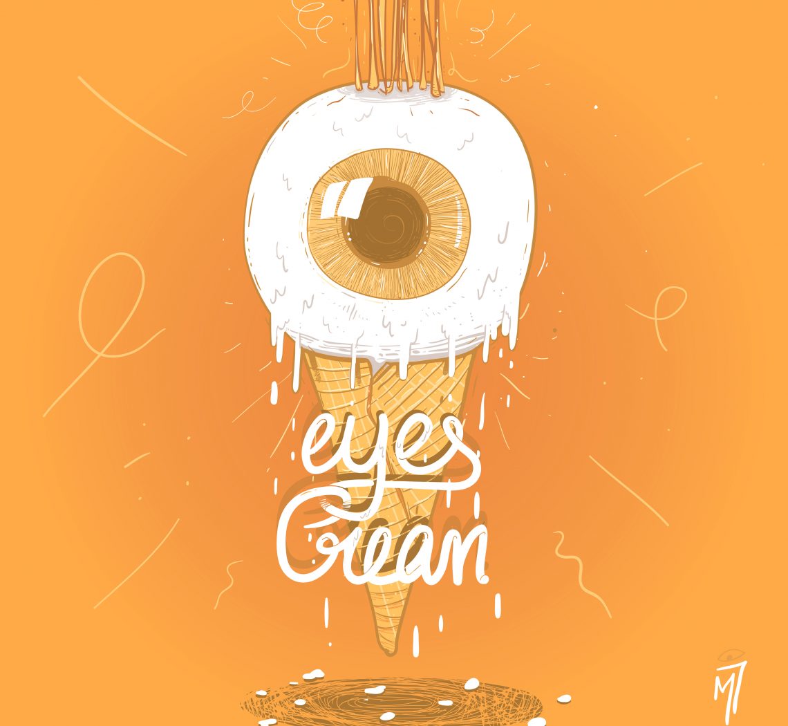 minastrie eyes cream illustration