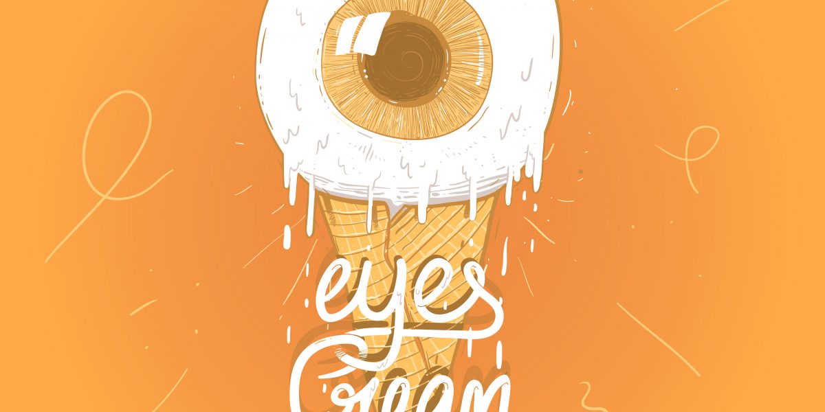 minastrie eyes cream illustration