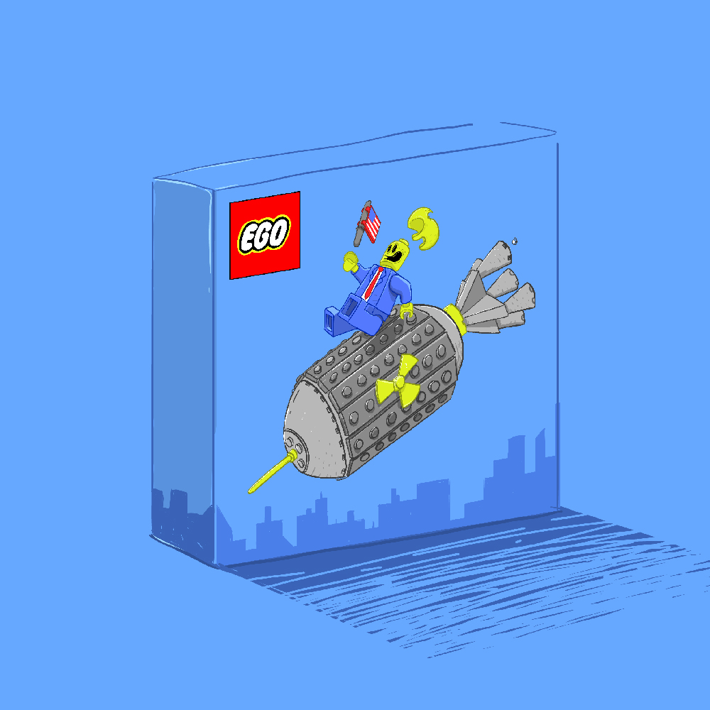 minastrie Lego americain illustration