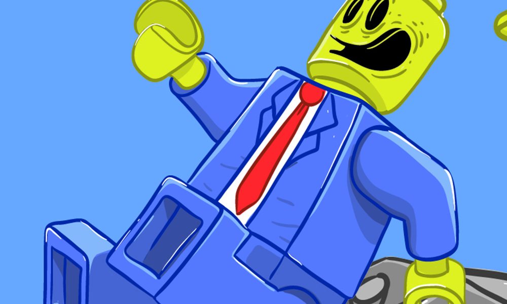 minastrie Lego americain illustration