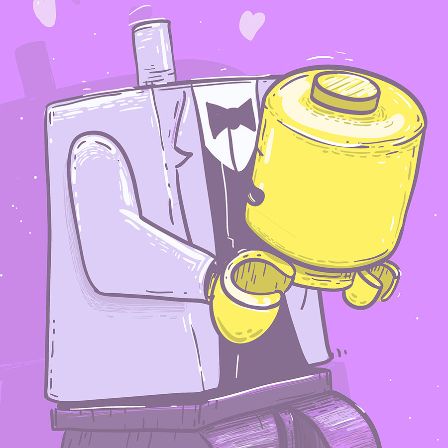 minastrie Lego illustration