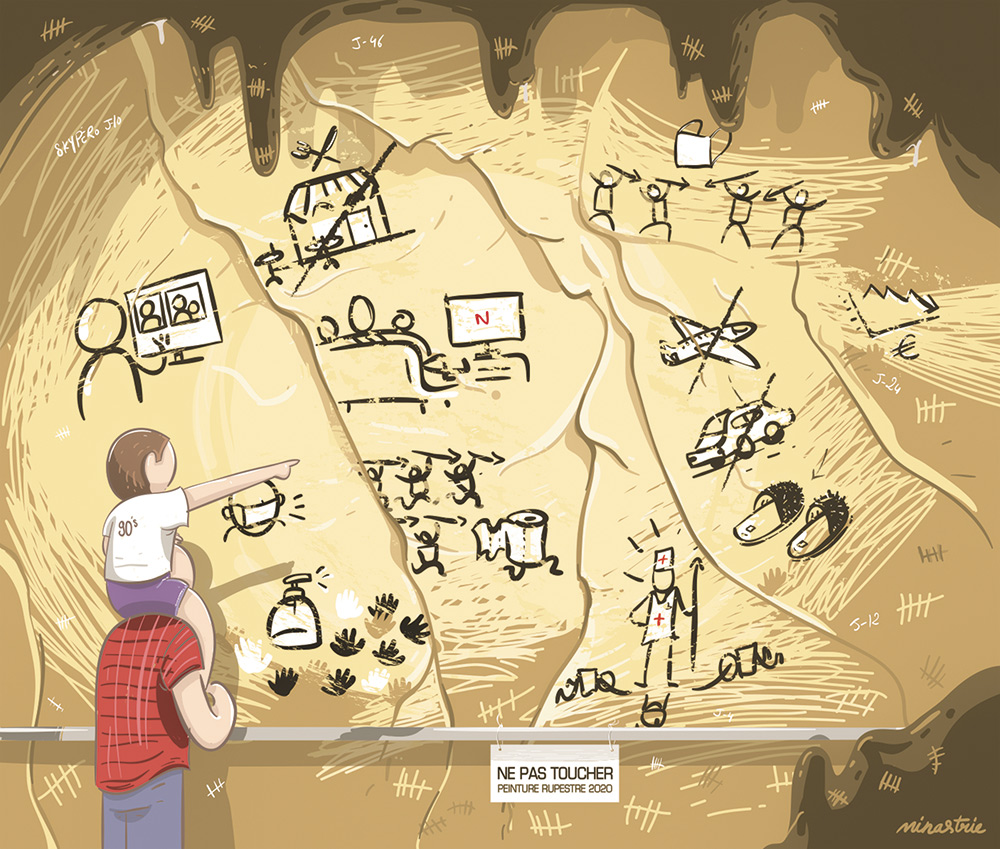 minastrie illustration pour l'express