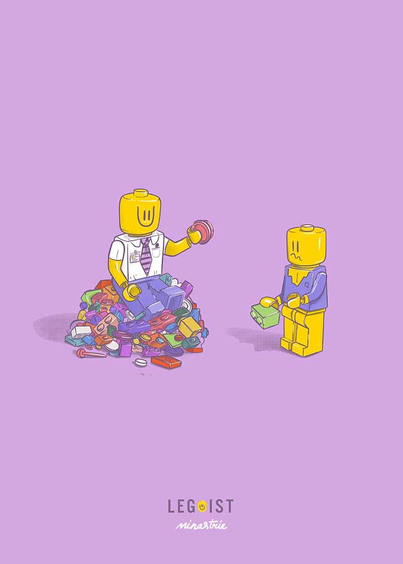 lego minastrie Illustration